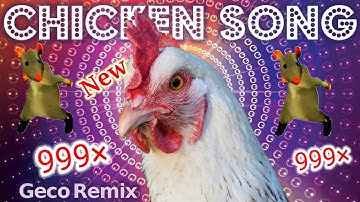 J.Geco - Chicken Song | Rat Dance, NEW Super Remix 2025 ( 999× )
