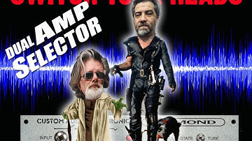 Dual Amp Selector Demo by Diamond Amps and Custom Audio Electronics - 2 heads into 1 cab!