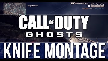 COD Ghosts: Throwing Knife Montage (Call of Duty Ghosts Knife Montage)