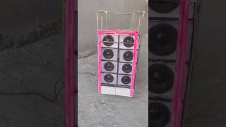 Vsr brand Mini DJ Setup 4 Top + 4 Dual speaker #shorts #trending