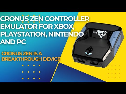 Cronus Zen Controller Emulator for Xbox, Playstation, Nintendo and PC  (CM00053) 