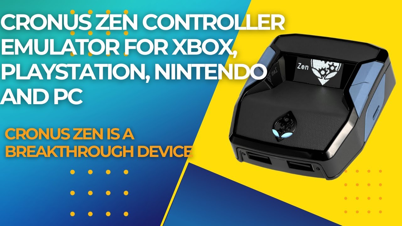 Emulador Cronus Zen Mod Pack para PS3, PS4, PS5 Switch, Xbox, PC