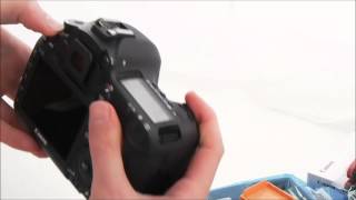 Canon EOS 5D Mark III unboxing - VS Nikon D800