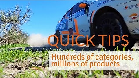 alpscontrols.com Quick Tips - Hundreds of categories, millions of parts.