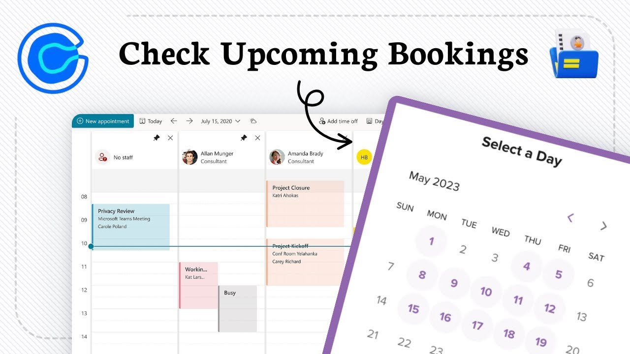 Как проверить бронирование в Calendly (забронированные слоты)