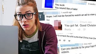 I WRITE MEAN COMMENTS FOR A LIVING