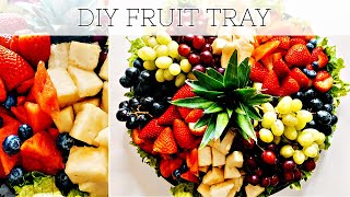 EASY FRUIT PLATTER | WOW YOUR GUESTS