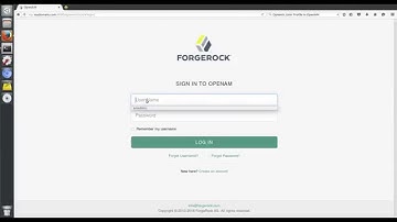 Database as Credential Repository in ForgeRock OpenAM 13 v1