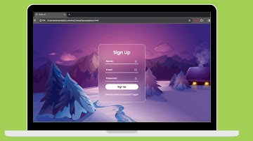 Maak een moderne aanmeldpagina met HTML en CSS | Spring Boot Login System