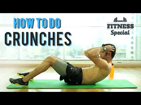 HOW TO DO CRUNCHES | Perfect Crunch FOR BEGINNERS | Best ABS Exercises | FITNESS SPECIAL | WORKOUT