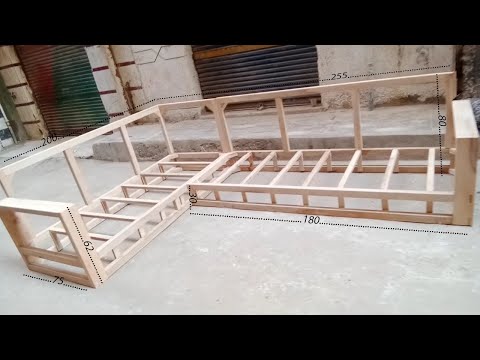 فيديو: نصنع الأثاث الخشبي بأيدينا