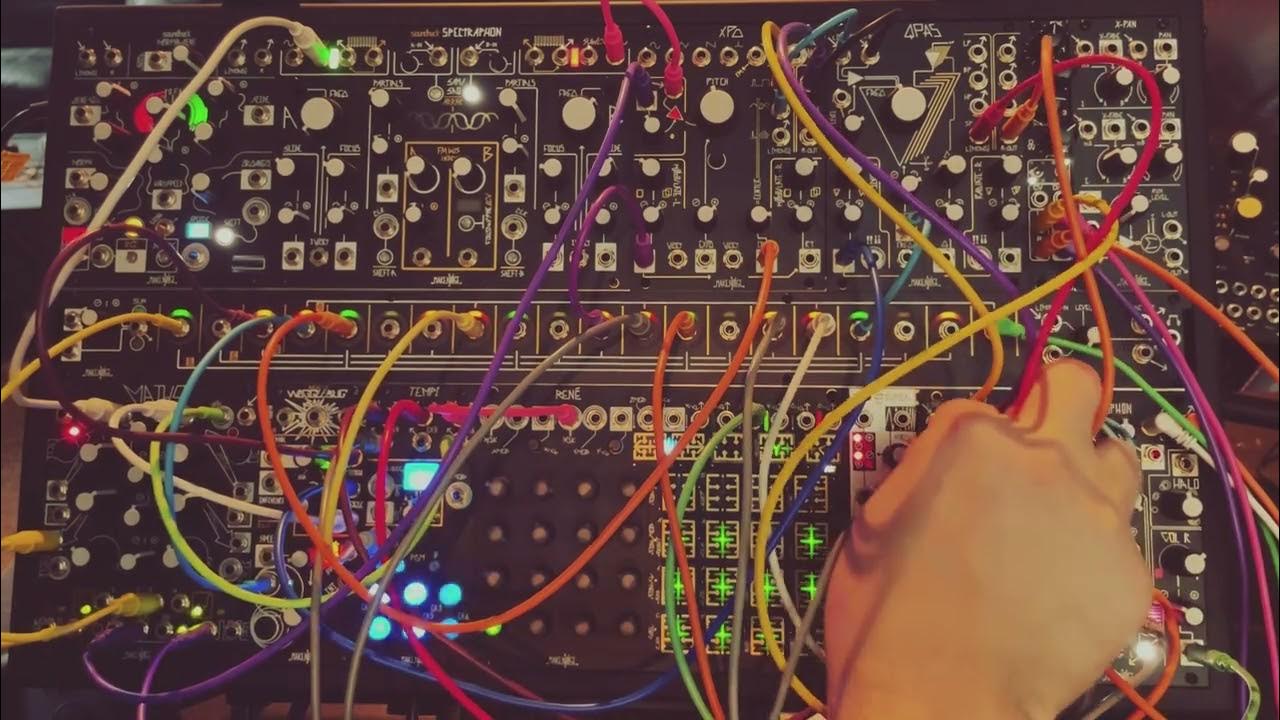 Make Noise DXG percussive patch YouTube