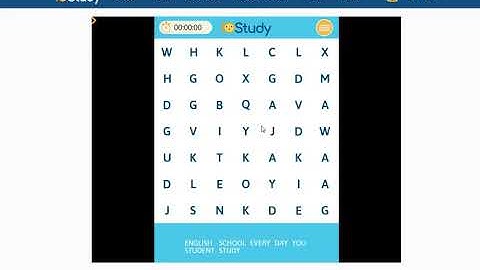 Chơi game Wordsearch  trên IOStudy.net