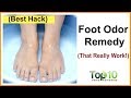 Foot Odor Home Remedy - A Surefire Way to Get Rid of Smelly Feet