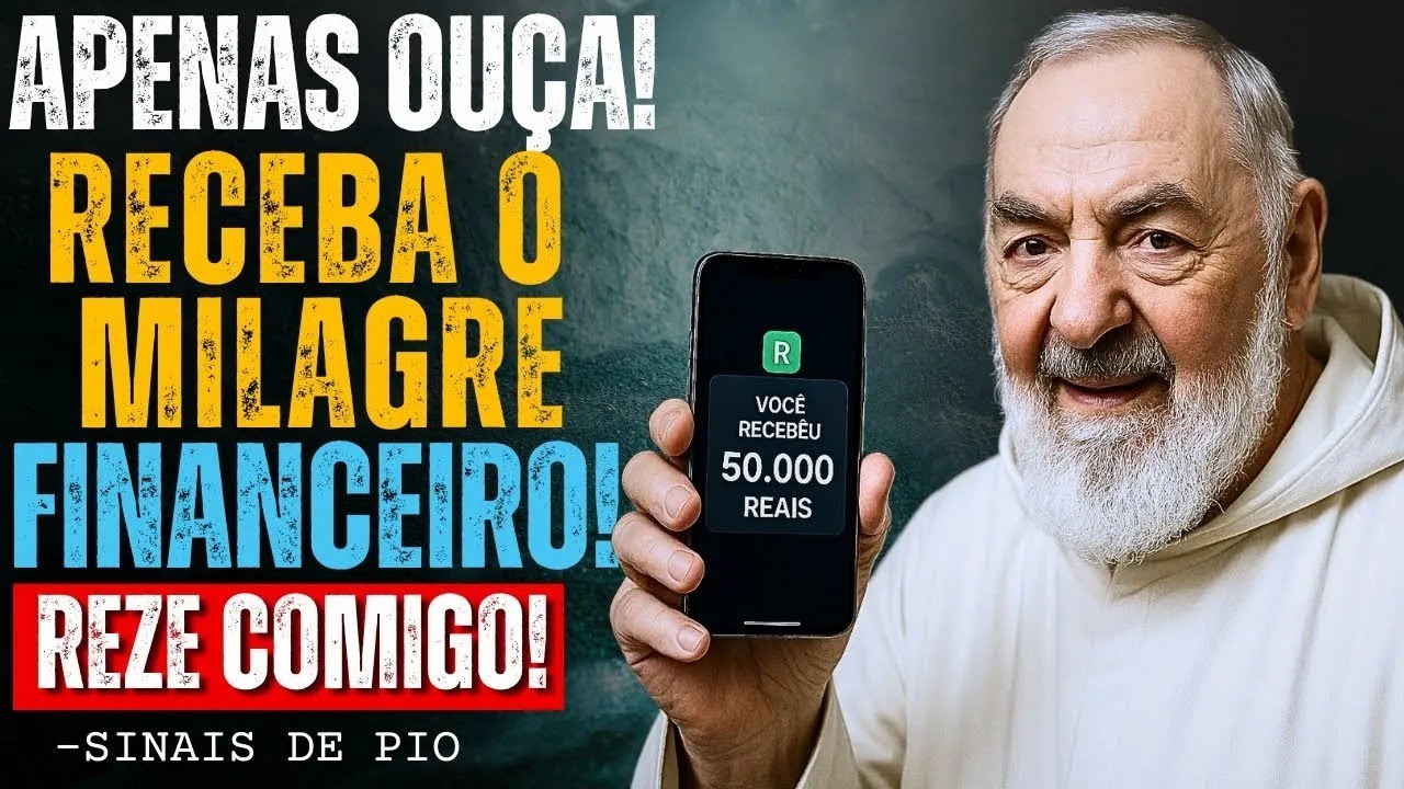 Padre Pio Disse!  Salmo 23 + EFATÁ de São Miguel ✨ Apenas Ouça e a Virada Financeira Vem!