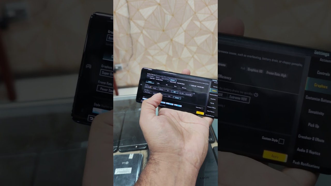 Motorola edge plus 2020 pubg graphic test