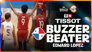 HOW is this possible? 🥶 Edward LOPEZ 🇵🇦 - TISSOT Buzzer Beater