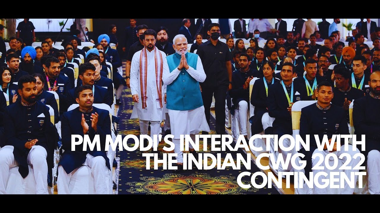 PM's interaction with CWG 2022 contingent