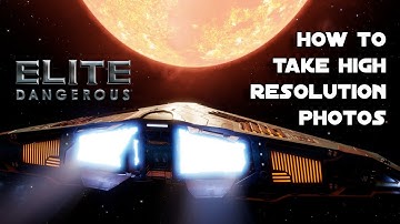 Elite Dangerous Photography Guide: Master Camera Mode & Capture Stunning High-Res Screenshots!
