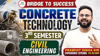 3rd Sem | Concrete Technology | Introduction |Secure Your Future |Bridge To Success For Civil