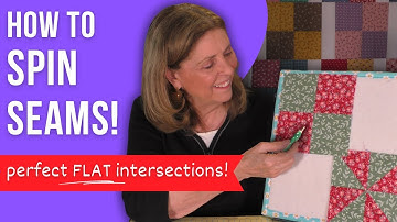 Seam Spinning Tutorial: Altijd perfecte en PLATTE blokkruisingen!