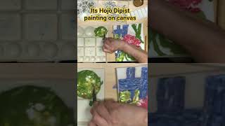 Hojo, Its Hojo Dip Cut Papers Flowcups Flowism Painting