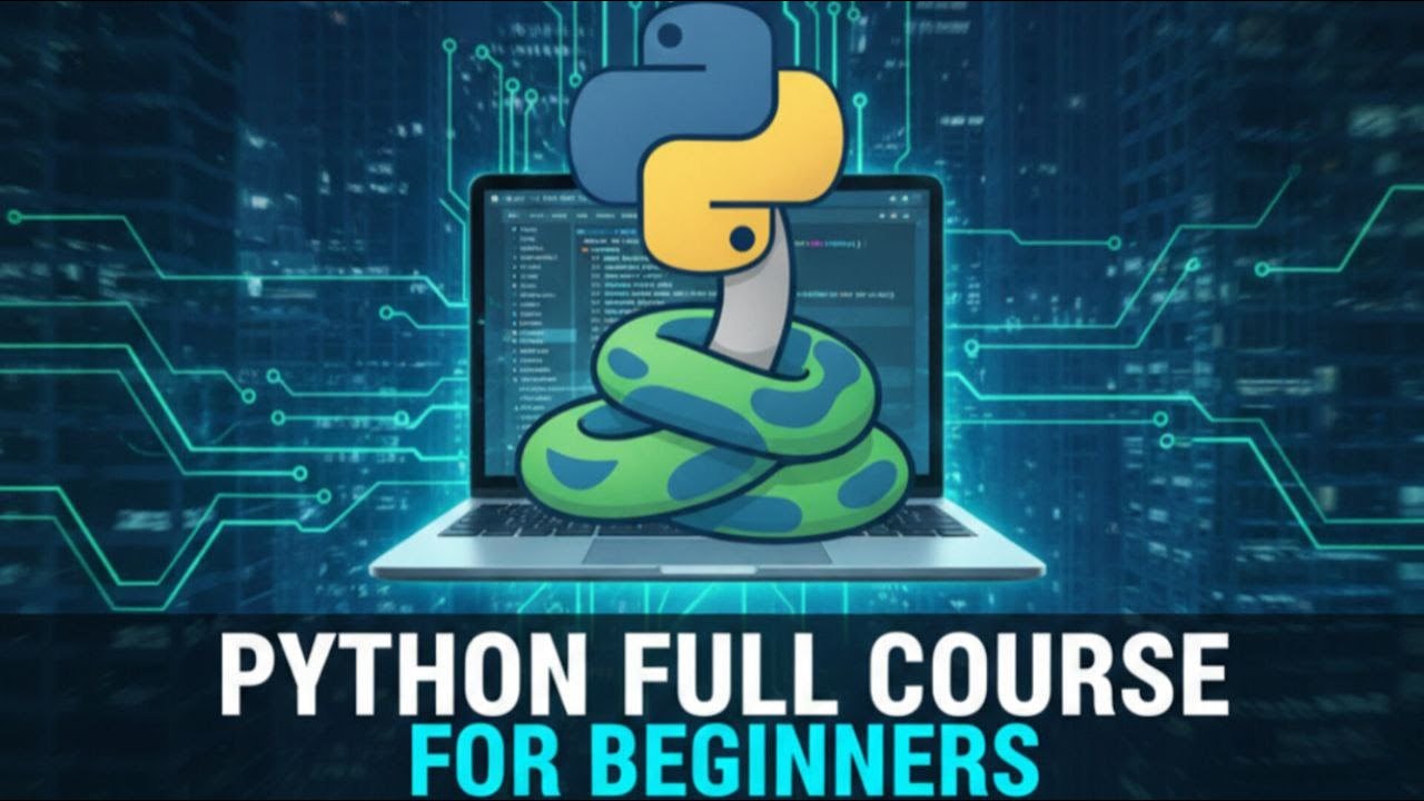 Python Full Course for Beginners — Complete 0 to 100 (part 1) - YouTube
