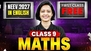 NEEV 2027 (Class 9th) In English - 1st MATHS Class Is Free | Revision Of Basics💥#CBSE