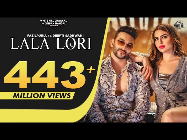 LALA LORI : Fazilpuria ft. Deepti | Afsana Khan | Jaani | SukhE | New Haryanvi Songs 2022 