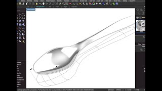 Modelling a Spoon in Rhino 3D