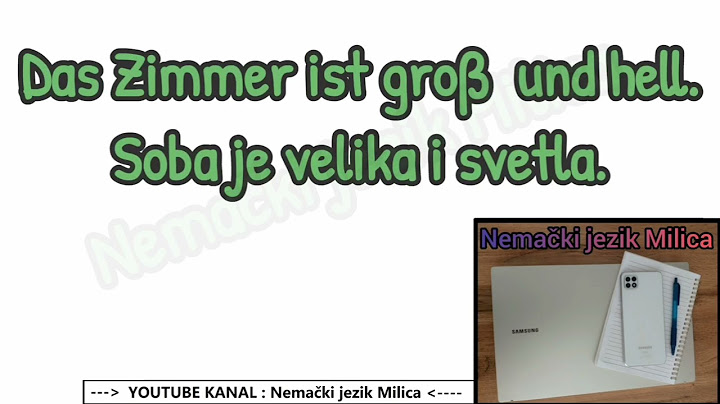 PITANJA / REČENICE MIX VIDEO NEMAČKI JEZIK