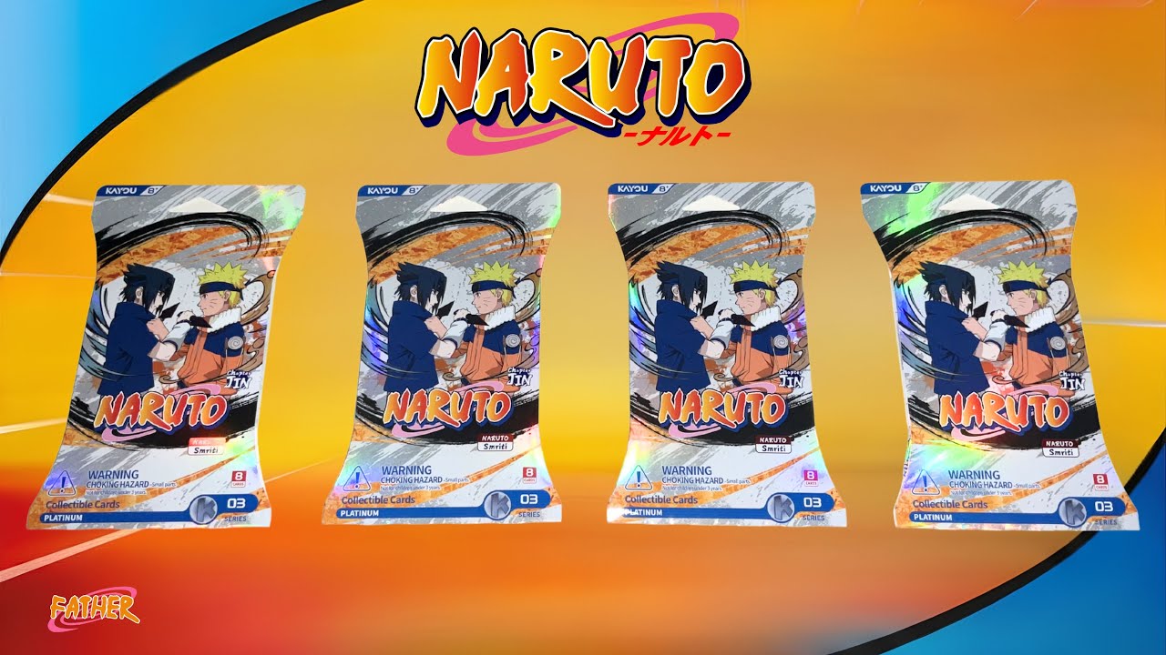 4 Naruto Chapter Jin Blister Packs Opening #1 - YouTube