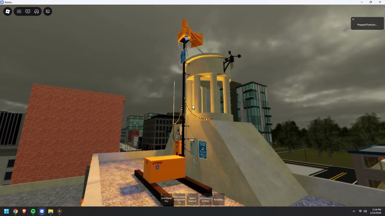 Roblox  Federal Signal Thunderbolt 1003A Test & Inspection In Midland Washington  On Pierce County