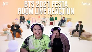 BTS "2021 Festa Room Live" | REACTION | FIRST TIME WATCHING