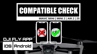 DJI Fly App Mobile Device Compatible Check screenshot 5