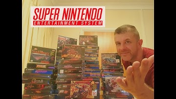 My super Nintendo collection (NTSC snes) (Part2/of3) 2020 RARE titles