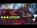 ★★★ Legion Commander! Infinite Scaling 1 vs 10 Build! | Auto Chess