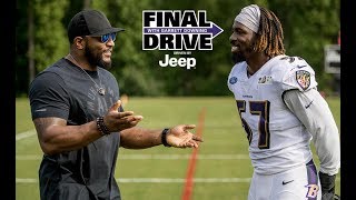 Celebrity Final Drive: Ray Lewis Visits Practice Profile