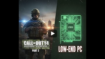 Call of Duty 4 Modern Warfare – Captain Price Helicopter Escape | GT 610 Low-End PC Gameplay Part 2