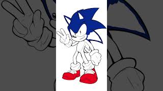 Sonic Coloring Page #viral #coloringpages #colorpage #coloring #trending #coloringtutorial #sonic
