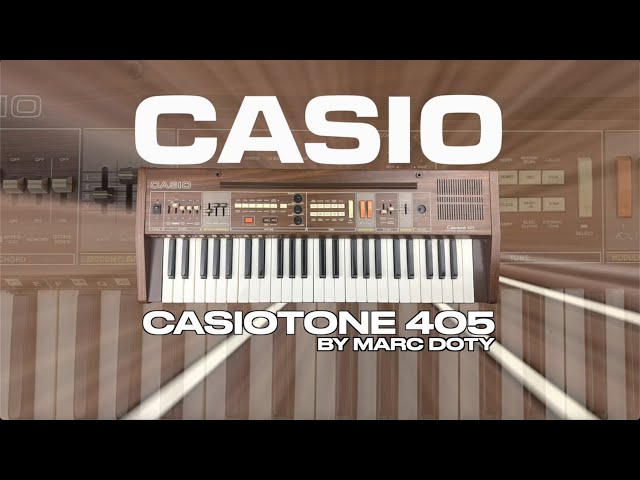 07-The Casio Casiotone 405- 