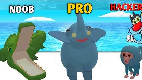 NOOB vs PRO vs HACKER | In Zoo - Happy Animal | With Oggy And Jack |  Indian Gamer |