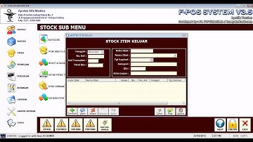 Demo aplikasi apotik, stok
