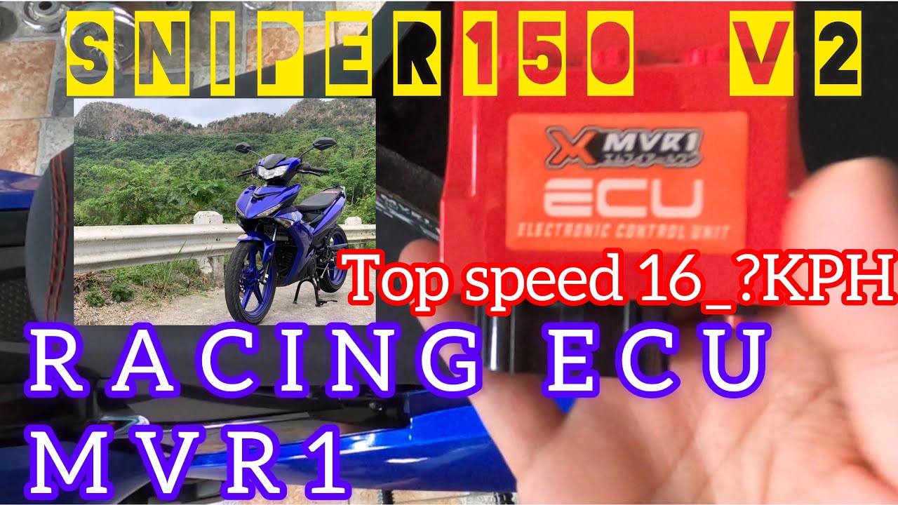 MVR1 Racing ECU Installation |  Yamaha Sniper150 V2