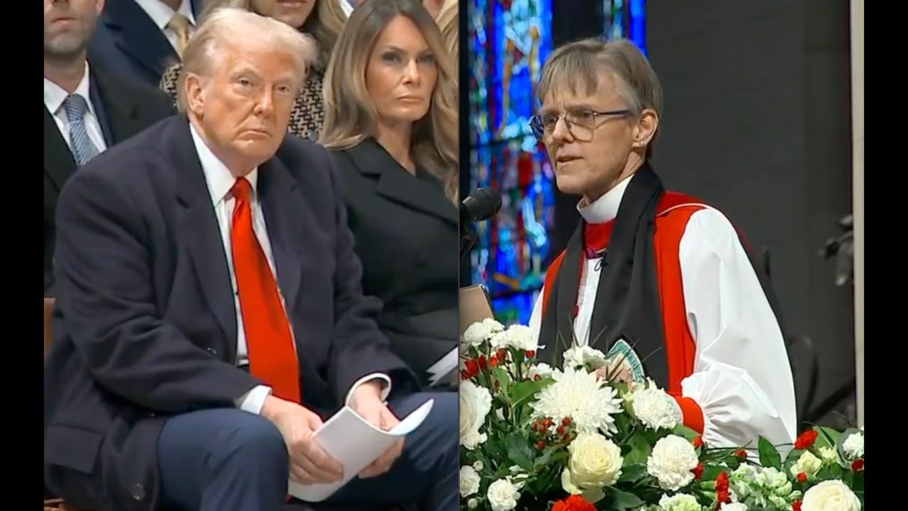 WOW: Bishop calls out Trump TO HIS FACE at church