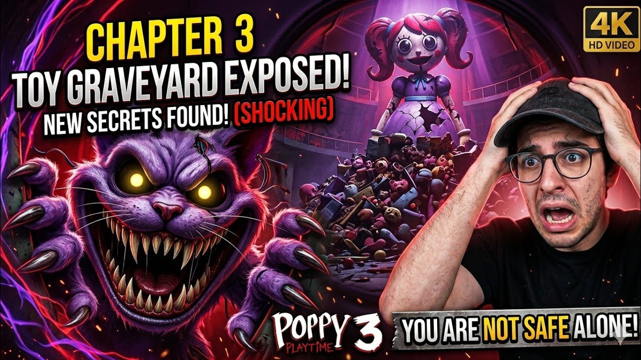 Poppy Playtime Chapter 3 !!Has The Most Terrifying Monster Yet… 💀 - YouTube