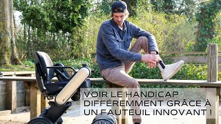 Voir le handicap différemment grâce à un fauteuil innovant ! ✌️