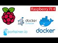 Docker portainer installation on raspberry pi 4