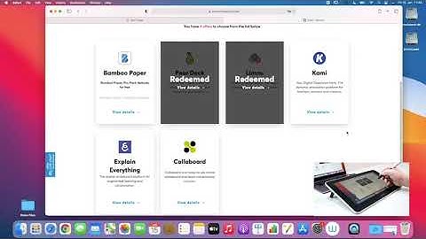 Register & download Kami with Wacom One and Mac