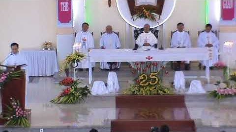 Gx. Tân Lý: Thánh Lễ Tạ Ơn 25 Năm Linh Mục Cha Giuse Nguyễn Kim Anh